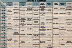 programmering zaterdag 2 december